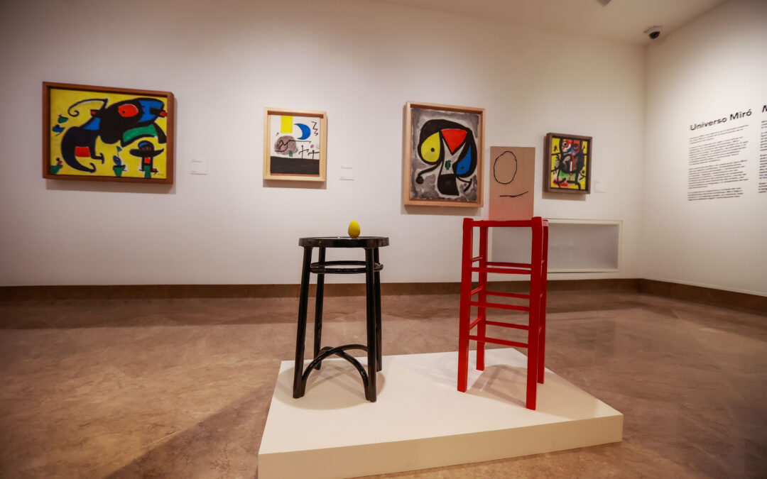 La Fundació Joan Miró y la Fundación Abertis presentan en el Museo de Arte de Puerto Rico Universo Miró, una selección de obras del artista.